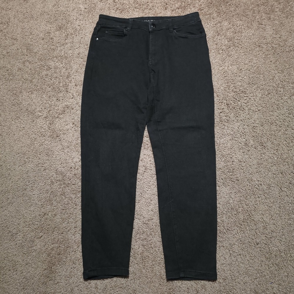 TAHARI Jeans Women's Black Size 8 / 29 Stretch Pants 30 x 26